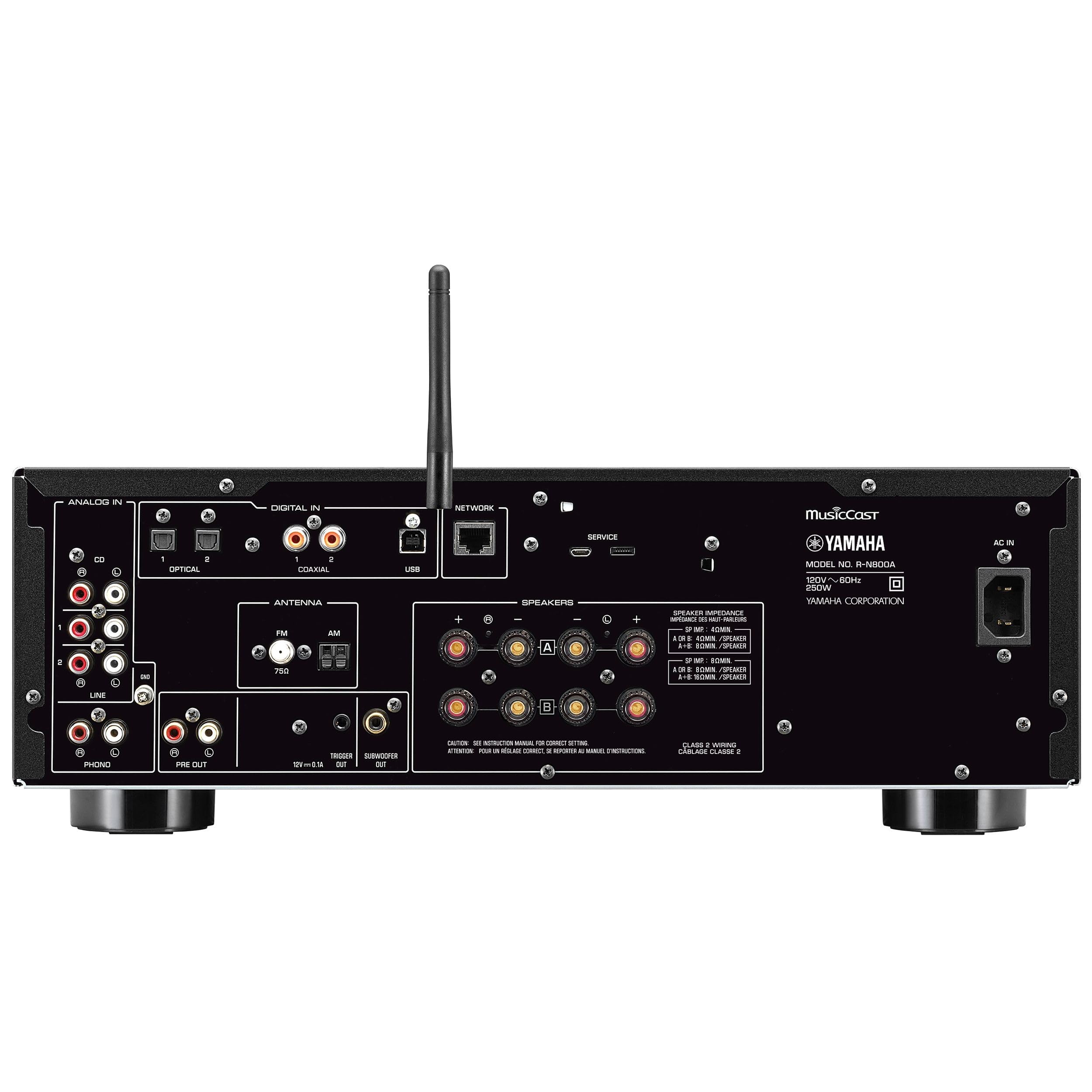Amazon.com: Yamaha R-N800A Network Receiver with Phono and Built